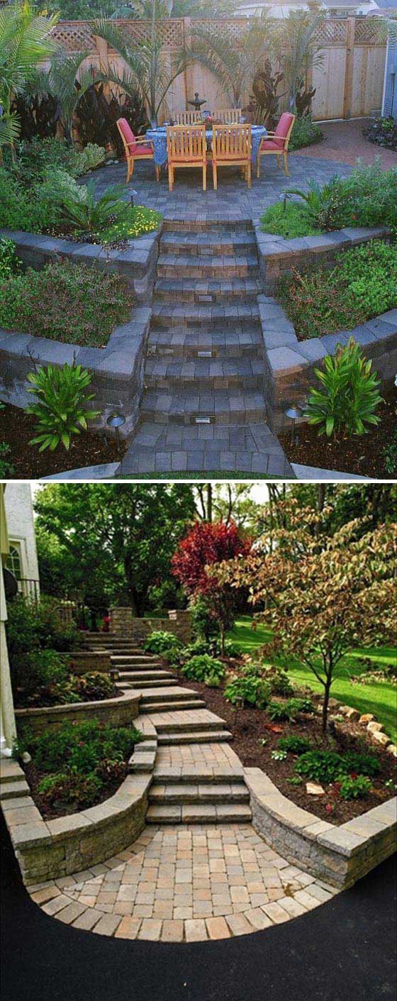 22 Amazing Ideas to Plan a Slope Yard That You Should Not ...