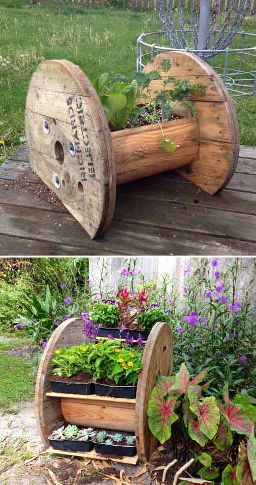 20 Truly Cool DIY Garden Bed and Planter Ideas 