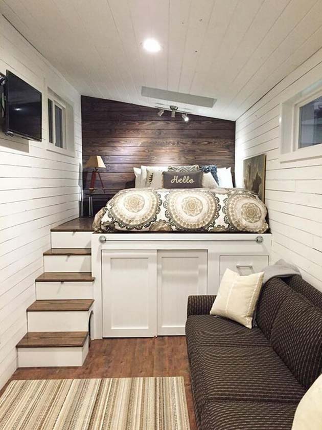 31 Small Space Ideas to Maximize Your Tiny Bedroom - HomeDesignInspired