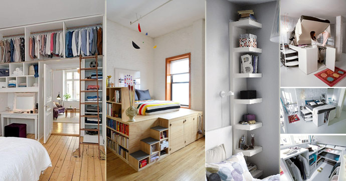 31 small space ideas to maximize your tiny bedroom – homedesigninspired
