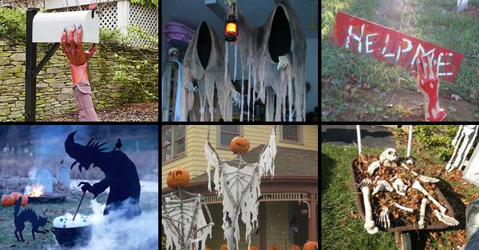 46 Successful DIY Outdoor Halloween Decorating Ideas ...