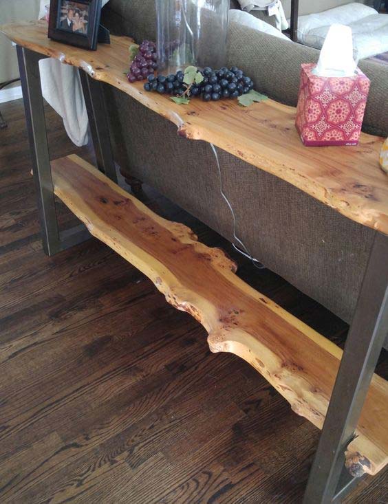 Top 20 Cool Decorating Ideas with Live Edge Wood