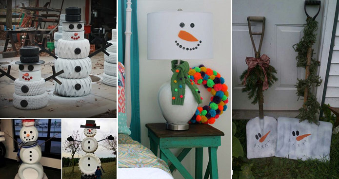 The Best 28 DIY Snowman Ideas Do Not Require Snow