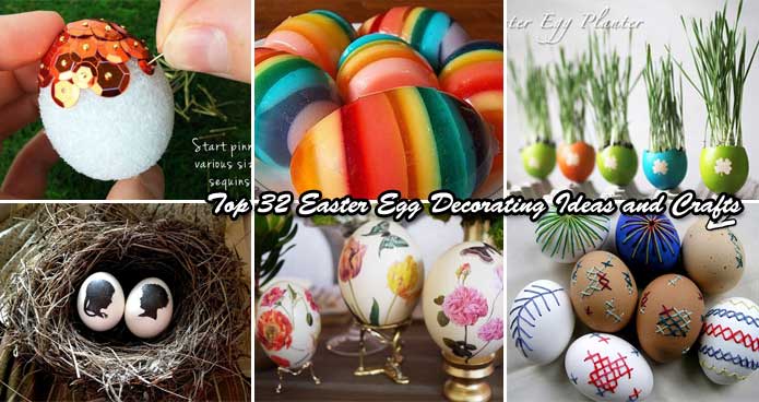 The 32 Most Unique and Fun DIY Easter Eggs Tutorials