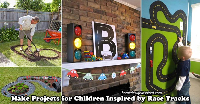 DIY Projects for Kids Inspired by Race Car Tracks