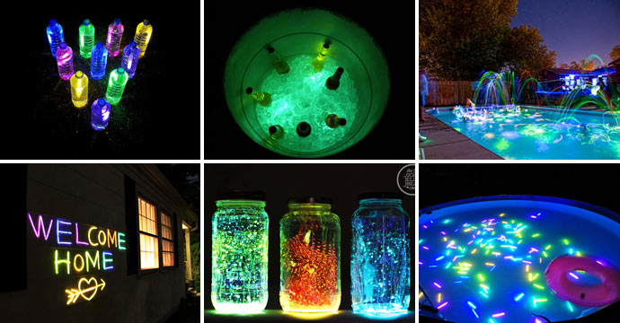 Top 21 Easy and Fun Ideas with Glowing Sticks