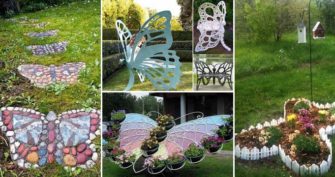 Truly Cool and Low-Budget Garden Decorations Inspired by Butterfly