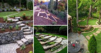 22 Amazing Ideas to Plan a Slope Yard That You Should Not Miss