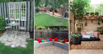 23 Easy-to-Make Ideas Building a Small Backyard Seating Area