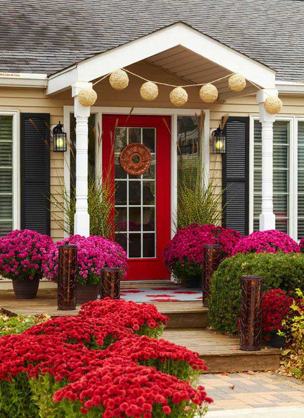 72 Ideas Best Front Door Flower Pots To Liven Up Your Home With Homie 