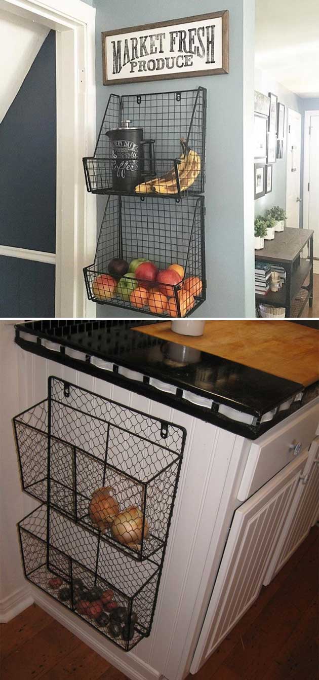 15 Insanely Cool Ideas for Storing Fresh Produce