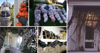 Top 20 Ideas Turn Trash Bags Into Creepy Halloween Decorations
