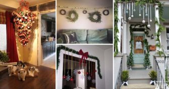 26 Genius Ideas to Decorate Your Christmas Home with Hanging Items