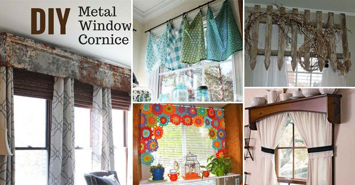 And Easy Diy Window Valance Ideas, Curtain Topper Patterns