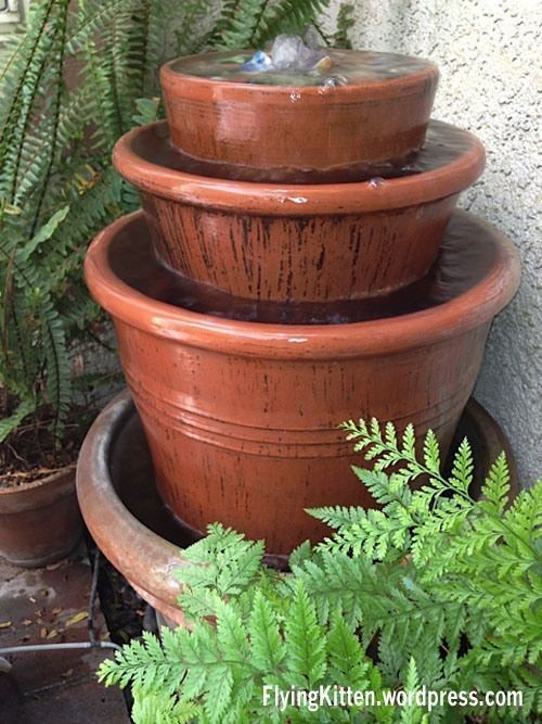 Turn Clay Pots Into an Fountain