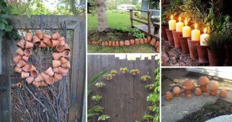 21 Clever Ideas to Adorn Garden and Yard with Terracotta Pots