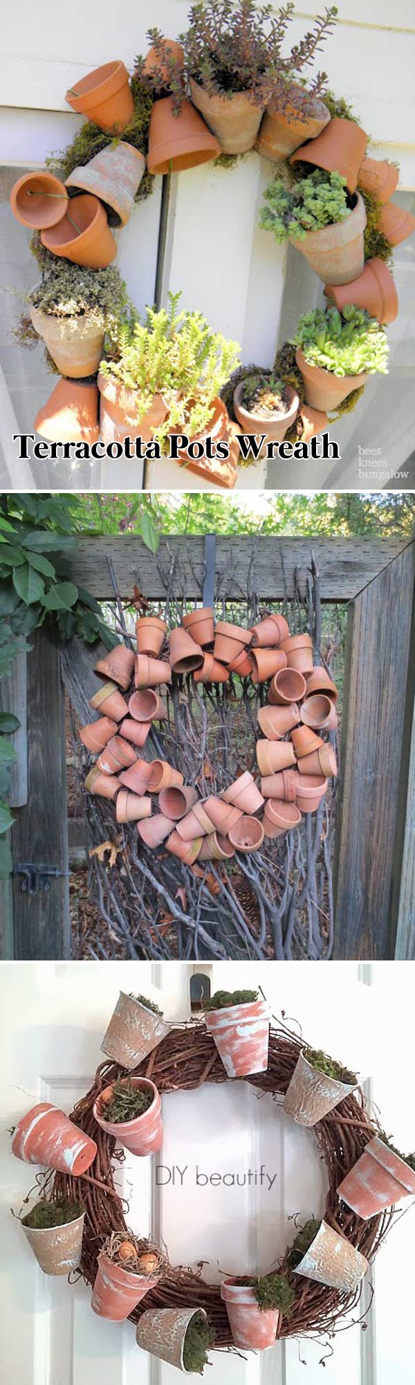 Terracotta Pots Wreath