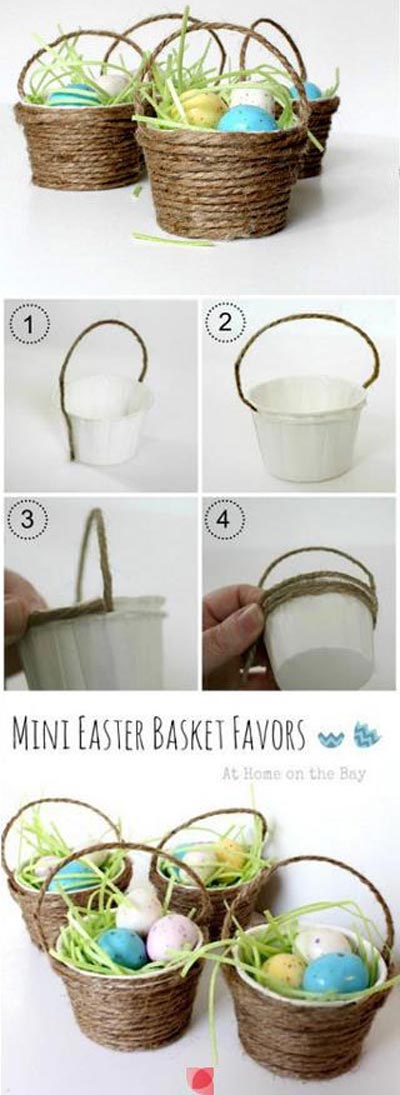Mini Easter Basket Crafts