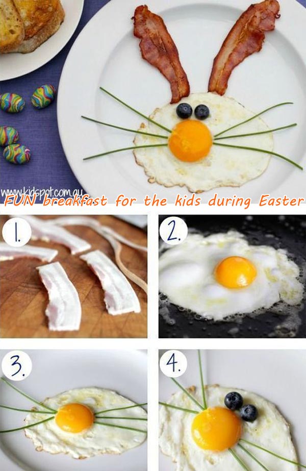 FUN breakfast for the kids during Easter