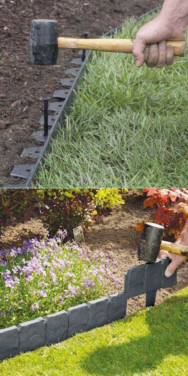 Create Awesome Garden Edging to Improve Your Curb Appeal ...