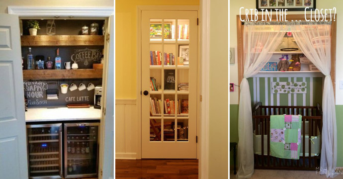 15 Brilliant Ideas To Transform An Unused Closet Space