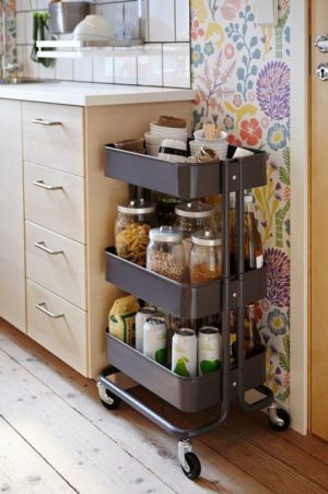 20 Ideas for Using Wasted Space on the Ends of Kitchen Cabinets