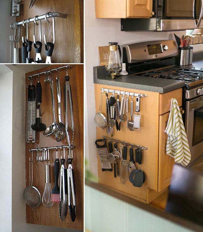 20 Ideas for Using Wasted Space on the Ends of Kitchen Cabinets