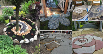 20 Ways Decorating Patio and Garden Floor with Patterns