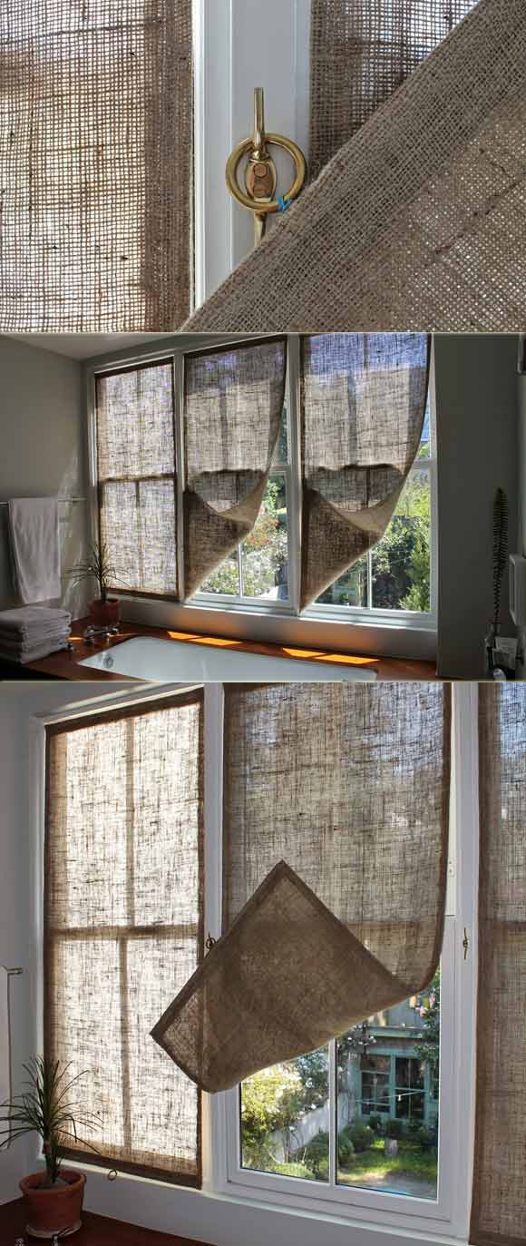 Unique outlet window treatments