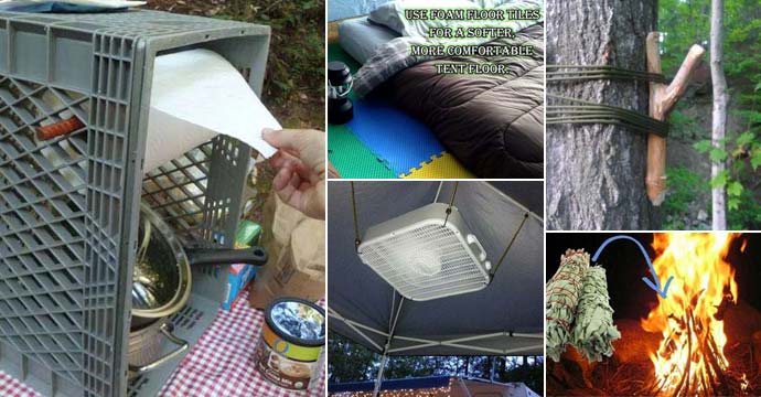 27 Ingenious Camping Hacks and Tips You Must Try This Summer