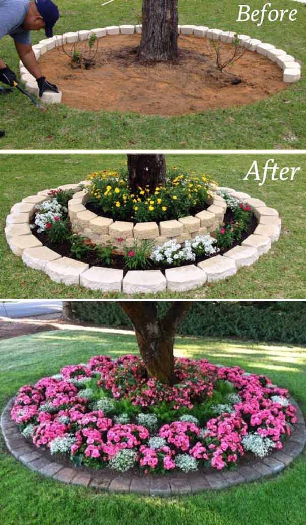22 Mind-Blowing Front Yard Flower Bed Ideas