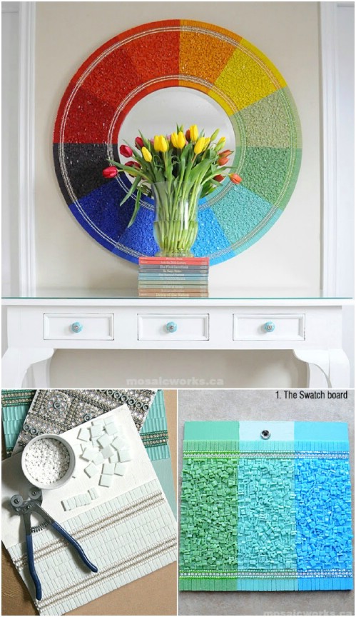 DIY Color Wheel Mirror