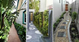 35 Inspiring, Creative, and Practical Side House Garden Designs With Walkway