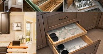 15 Creative Methods to Arrange Your Home Using Shallow Drawers