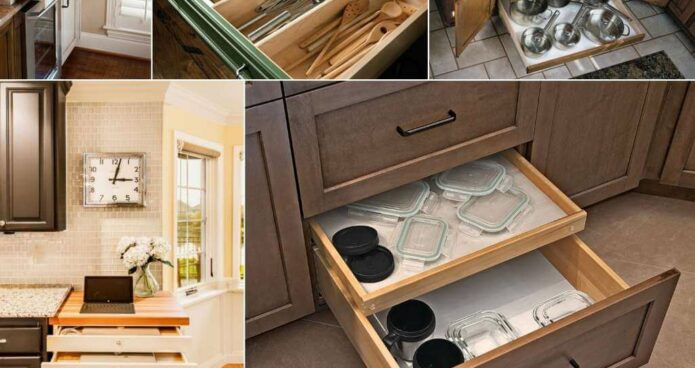 15 Creative Methods to Arrange Your Home Using Shallow Drawers
