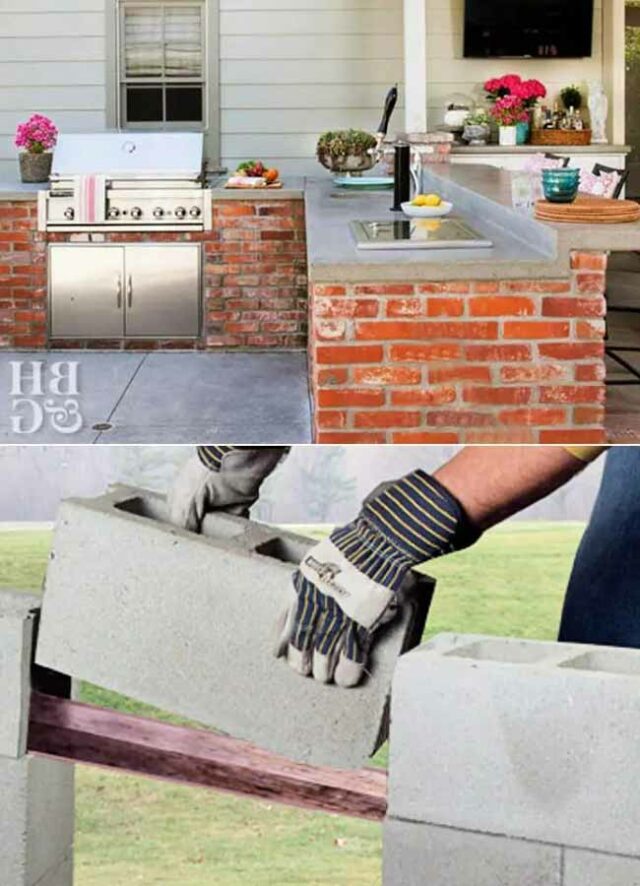 17 Simple and Affordable DIY Outdoor Kitchen Plans
